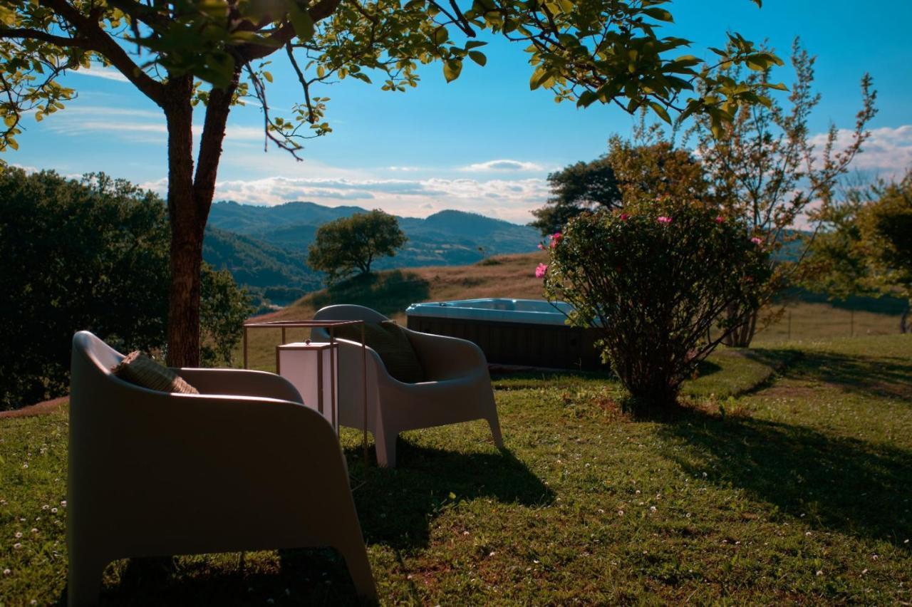 Casa Vacanze Colonnata グッビオ エクステリア 写真